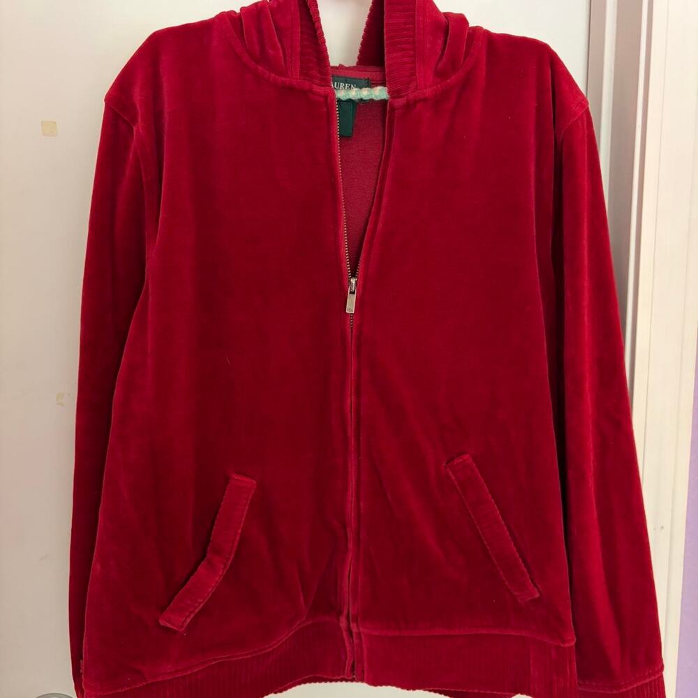 Lauren Ralph Lauren 2-Piece Velour Tracksuit